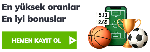 Yüksek oranlar ve bonuslar vurgulanan bahis ekranı